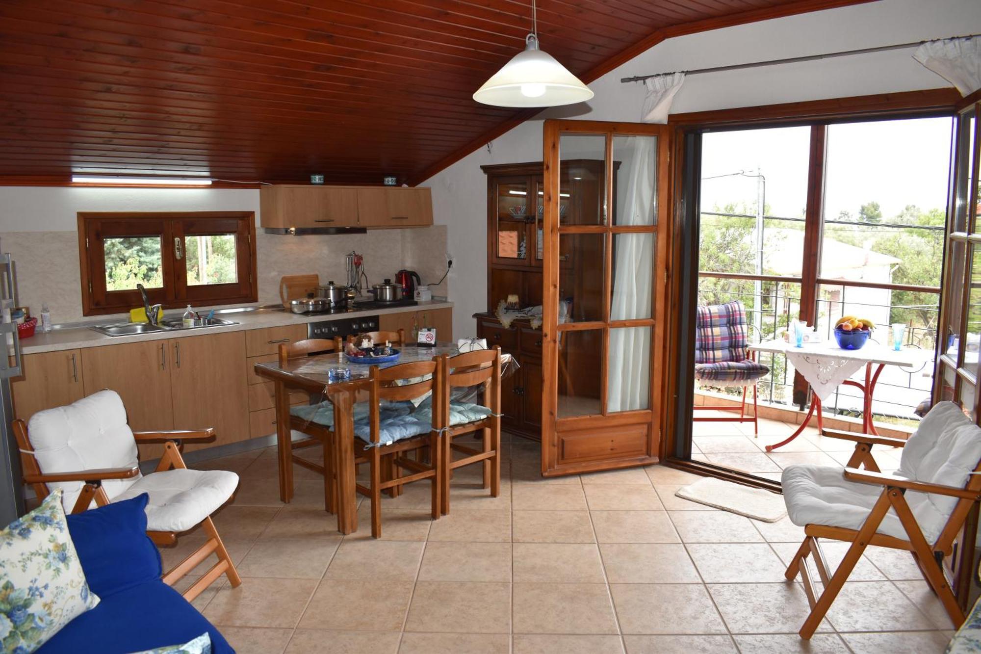 Kallilkratia Holiday Flat 2 Nea Kallikrateia ภายนอก รูปภาพ